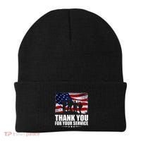 Thank You For Your Service Veteran Day Gift Beanie thumb 0
