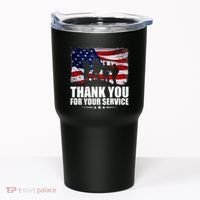 Thank You For Your Service Veteran Day Gift Tumbler thumb 0