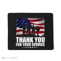 Thank You For Your Service Veteran Day Gift Mousepad thumb 0