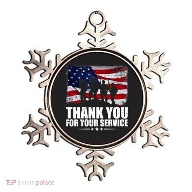 Thank You For Your Service Veteran Day Gift Ornament