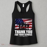Thank You For Your Service Veteran Day Gift Women's Tank Top thumb 3