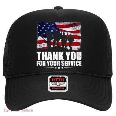 Thank You For Your Service Veteran Day Gift Hat