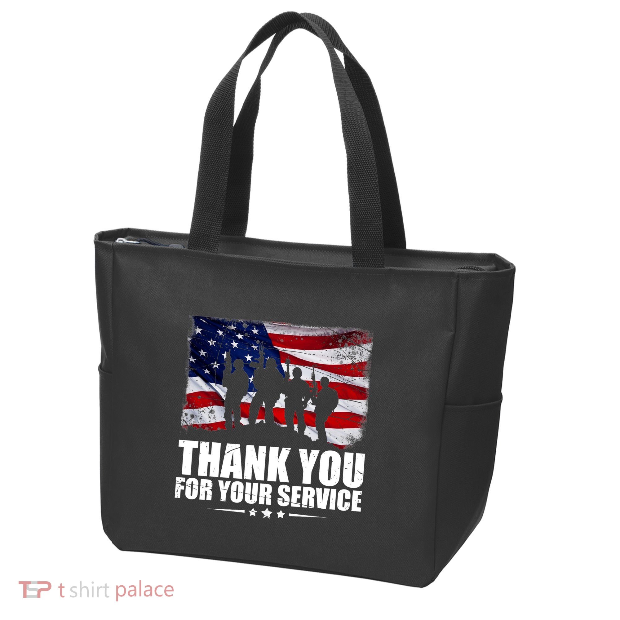 Thank You For Your Service Veteran Day Gift Tote Bag