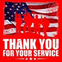 Thank You For Your Service Veteran Day Gift Santa Hat thumb 1