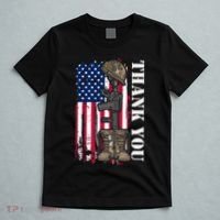 Thank You For Your Service Memorial Day USA American Flag T-Shirt thumb 5