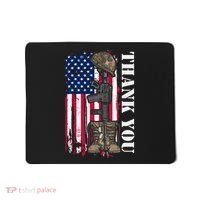 Thank You For Your Service Memorial Day USA American Flag Mousepad thumb 0