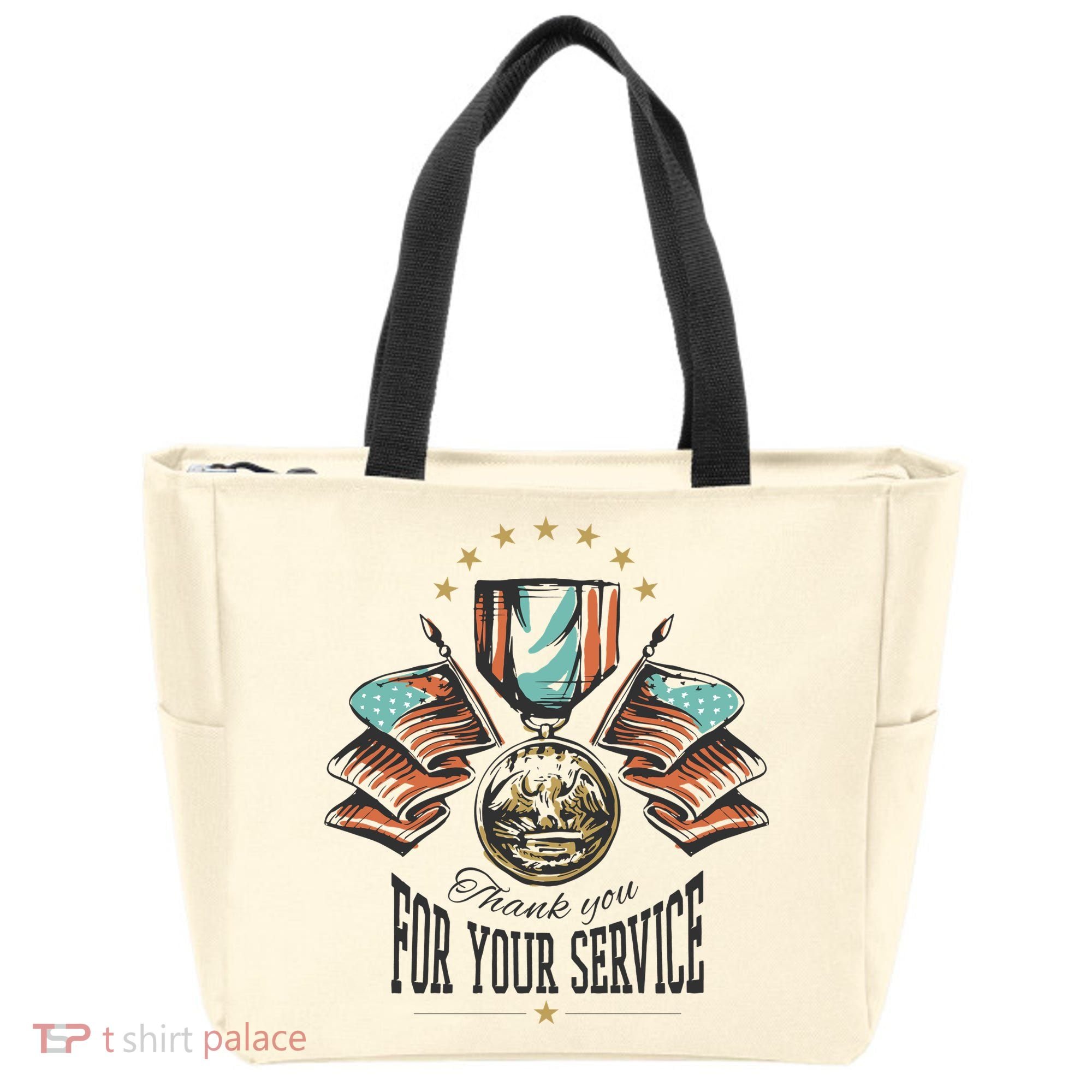 Thank You For Your Service Veteran Tote Bag