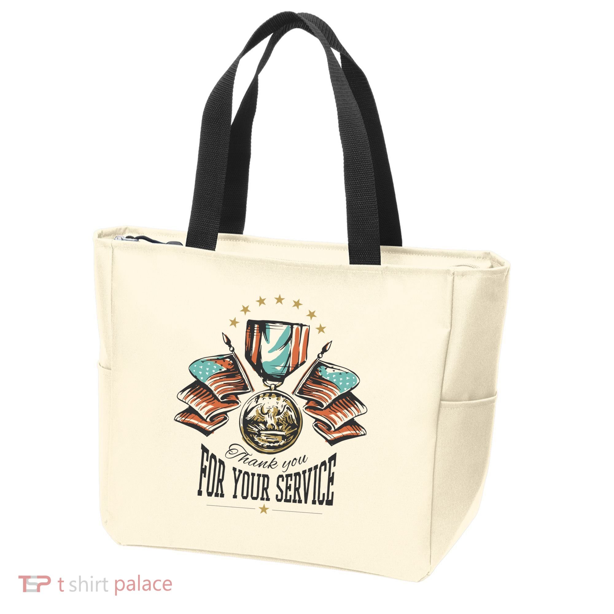 Thank You For Your Service Veteran Tote Bag