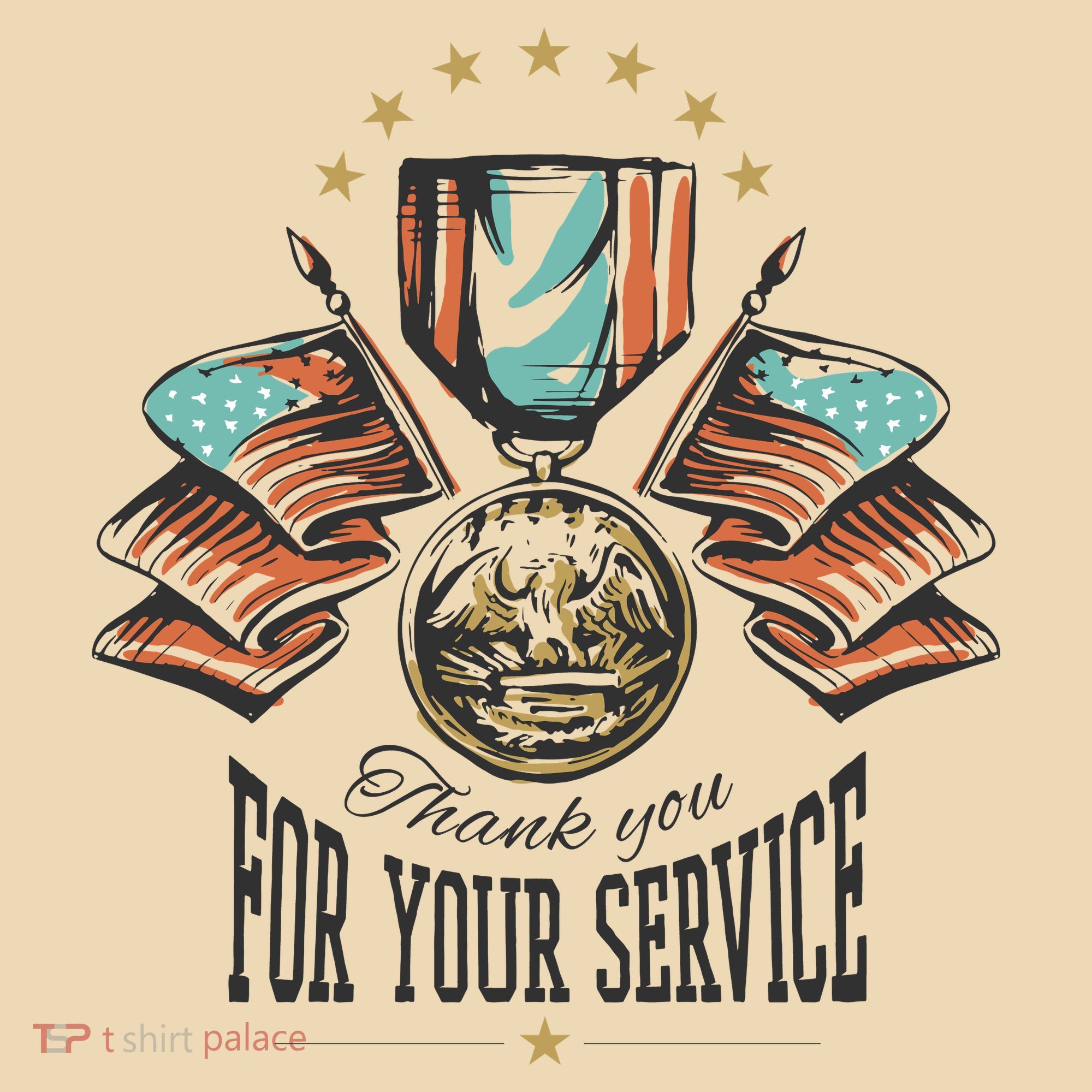 Thank You For Your Service Veteran Tote Bag