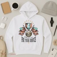 Thank You For Your Service Veteran Hoodie thumb 3