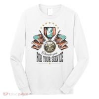 Thank You For Your Service Veteran Long Sleeve Shirt thumb 0