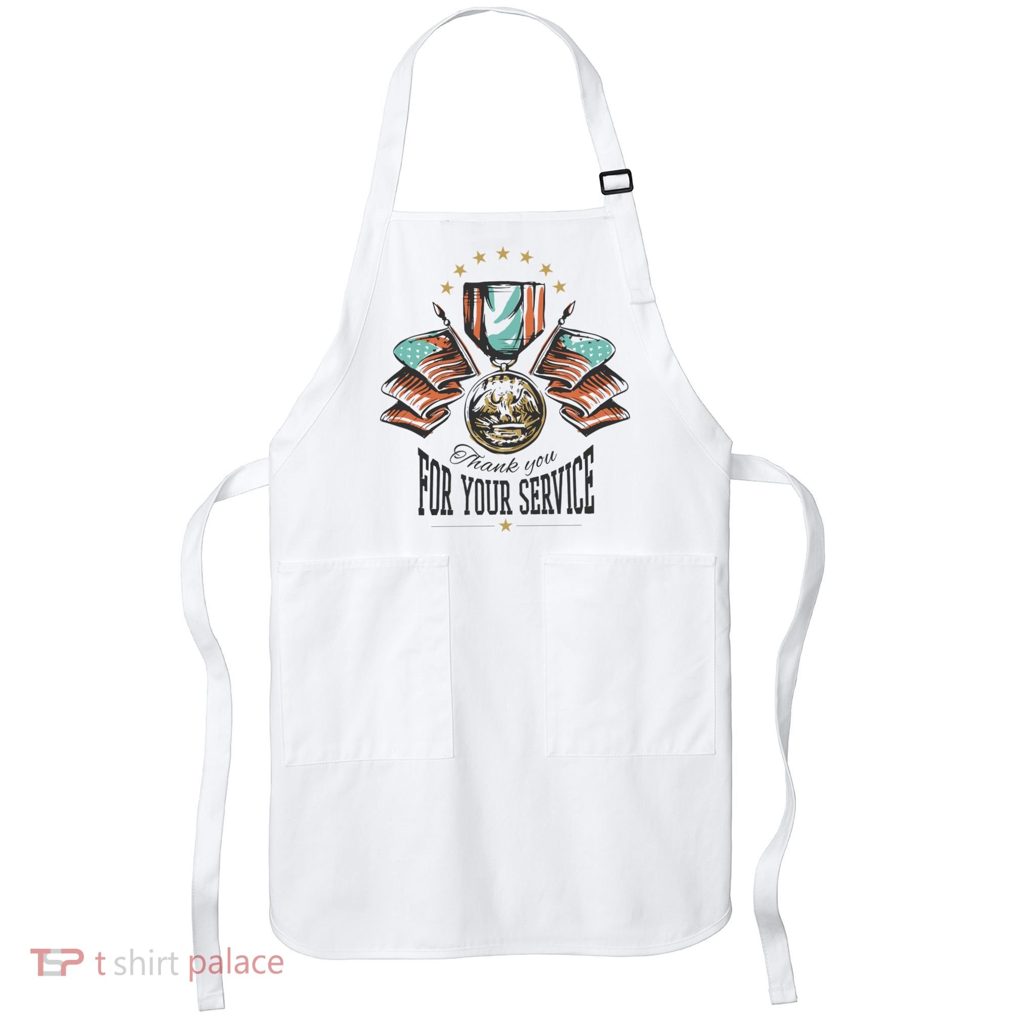 Thank You For Your Service Veteran Apron