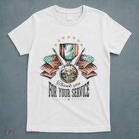 Thank You For Your Service Veteran T-Shirt thumb 5
