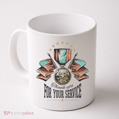 Thank You For Your Service Veteran Coffee Mug