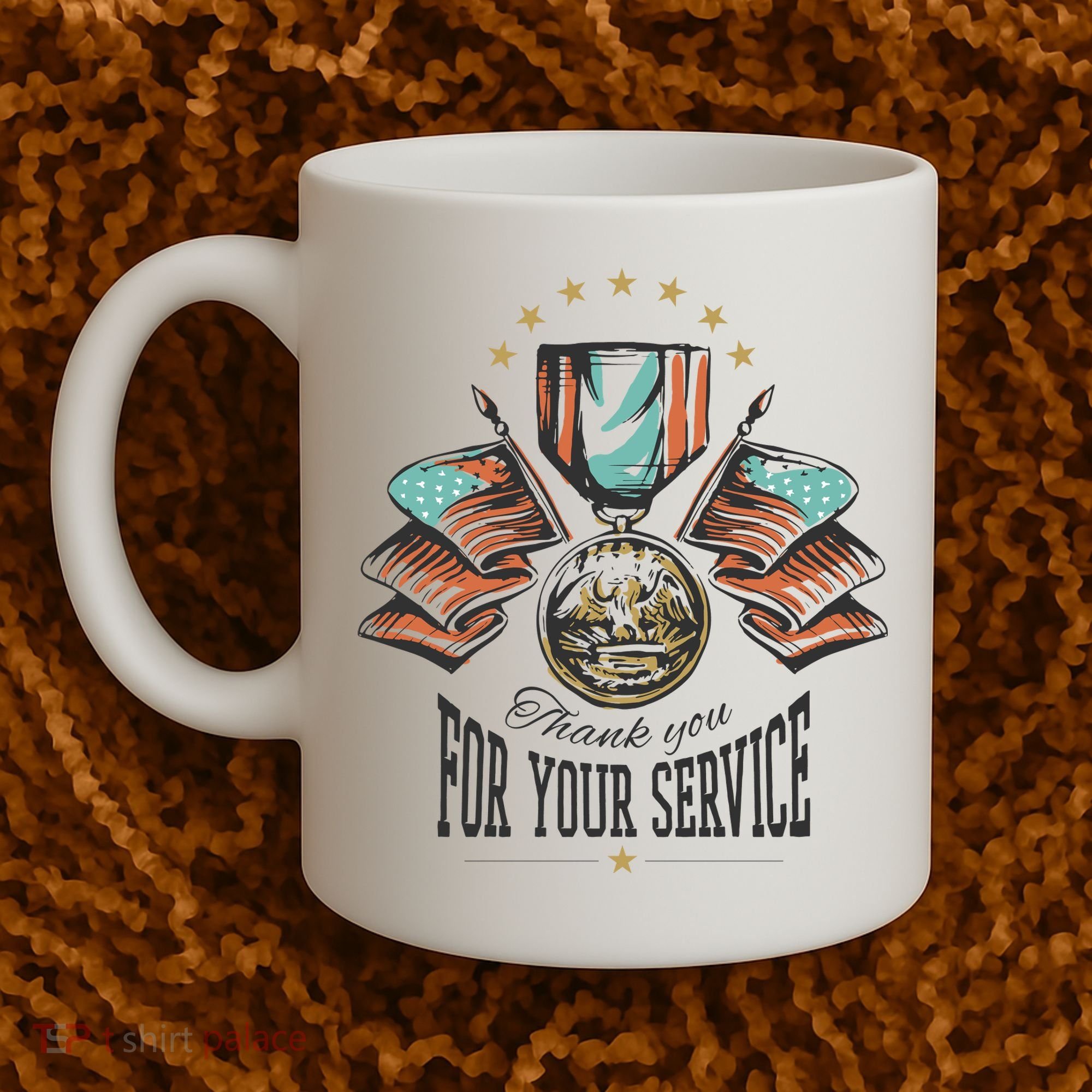 Thank You For Your Service Veteran Coffee Mug