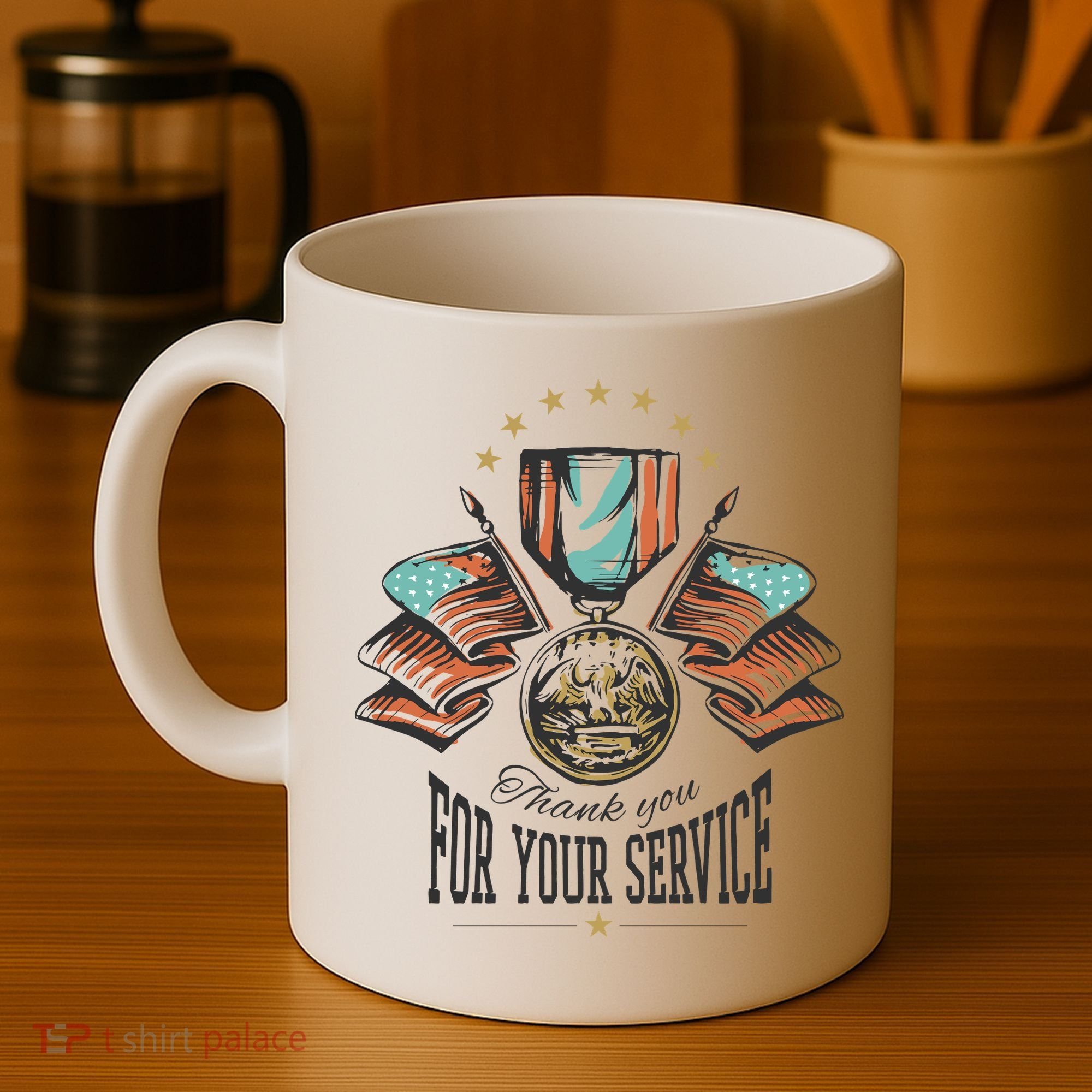 Thank You For Your Service Veteran Coffee Mug