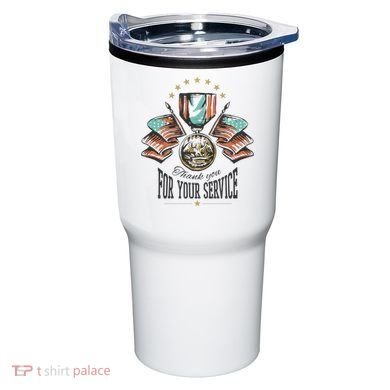 Thank You For Your Service Veteran Tumbler