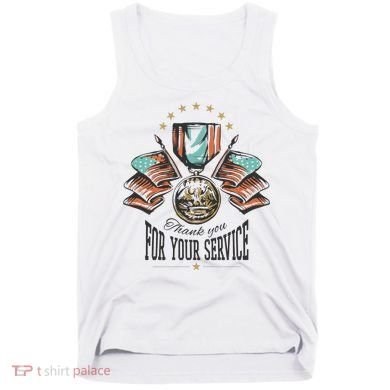 Thank You For Your Service Veteran Tank Top