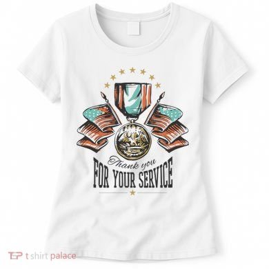 Thank You For Your Service Veteran Women's T-Shirt