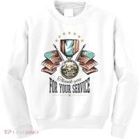 Thank You For Your Service Veteran Kids Sweatshirt thumb 0