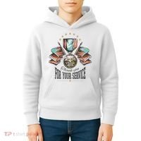 Thank You For Your Service Veteran Kids Hoodie thumb 4