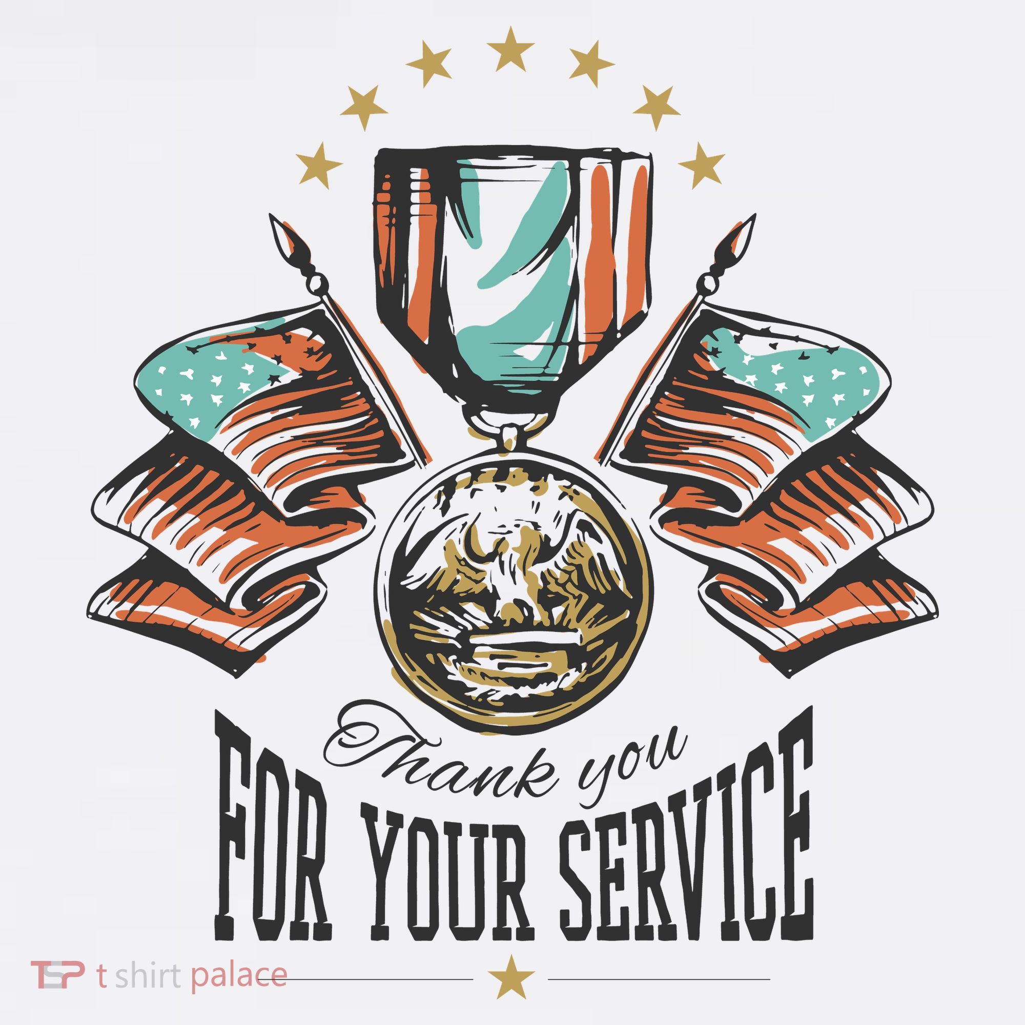 Thank You For Your Service Veteran Kids Hoodie