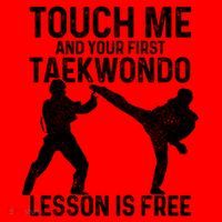 Taekwondo Your First Lesson Is Free Funny Martial Artist Gift Santa Hat thumb 1