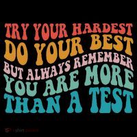 Try Your Hardest Do Your Best Teacher Te Day Coffee Mug thumb 5