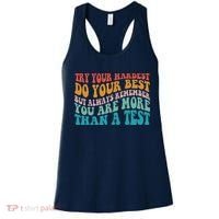Try Your Hardest Do Your Best Teacher Te Day Women's Tank Top thumb 0