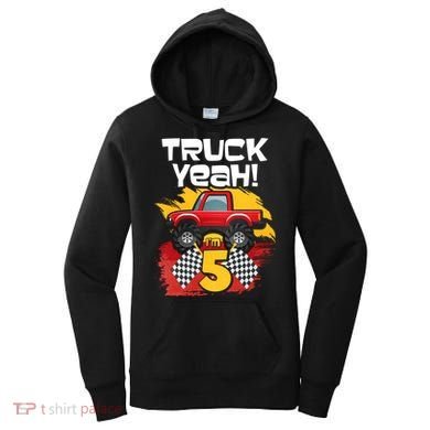 Truck Yeah Im 5 Funny Gift Women's Hoodie