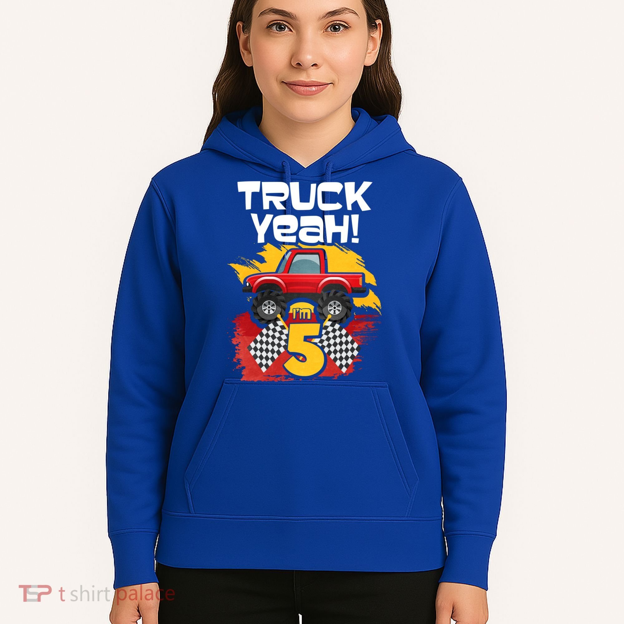 Truck Yeah Im 5 Funny Gift Hoodie