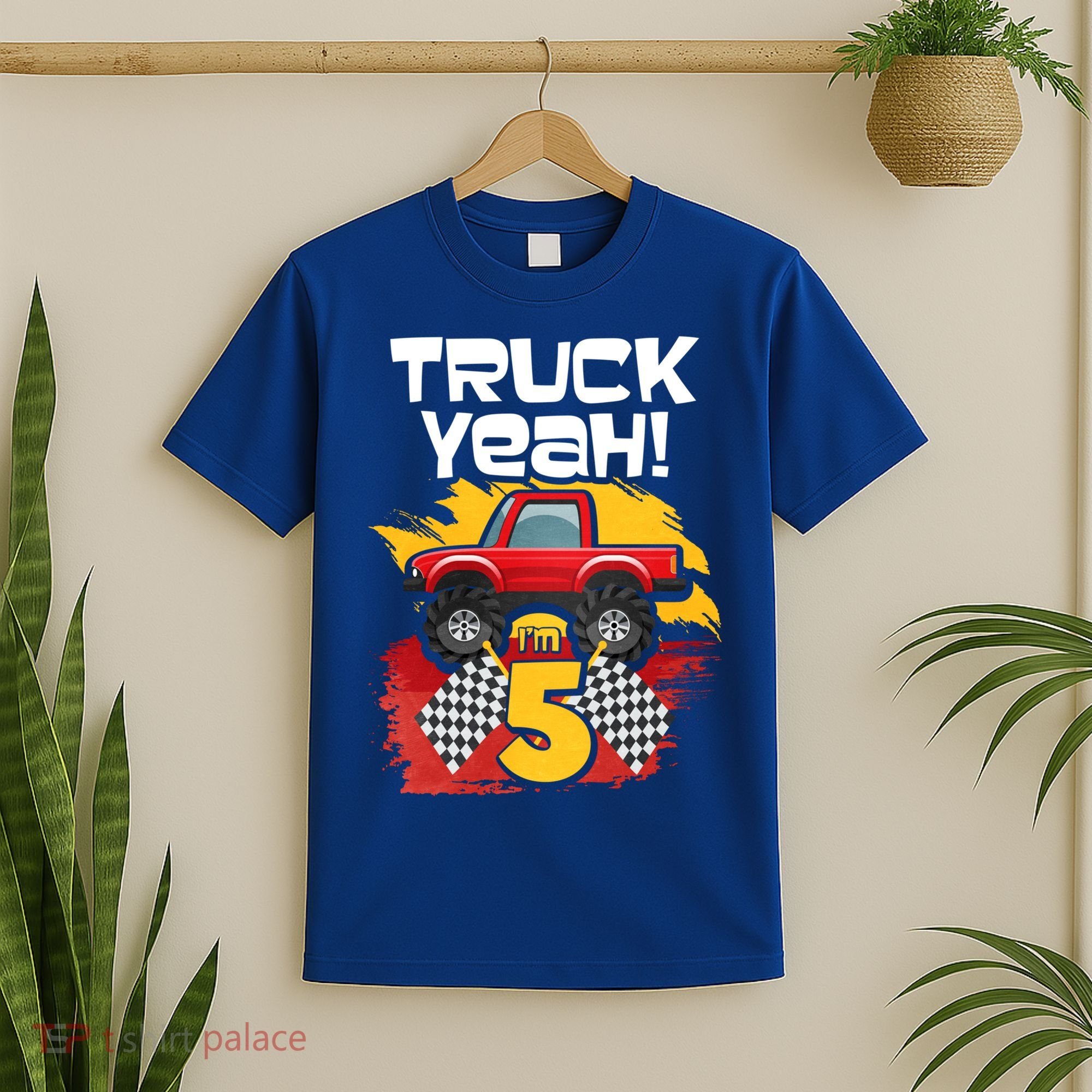 Truck Yeah Im 5 Funny Gift T-Shirt