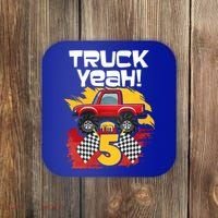 Truck Yeah Im 5 Funny Gift Coaster thumb 0