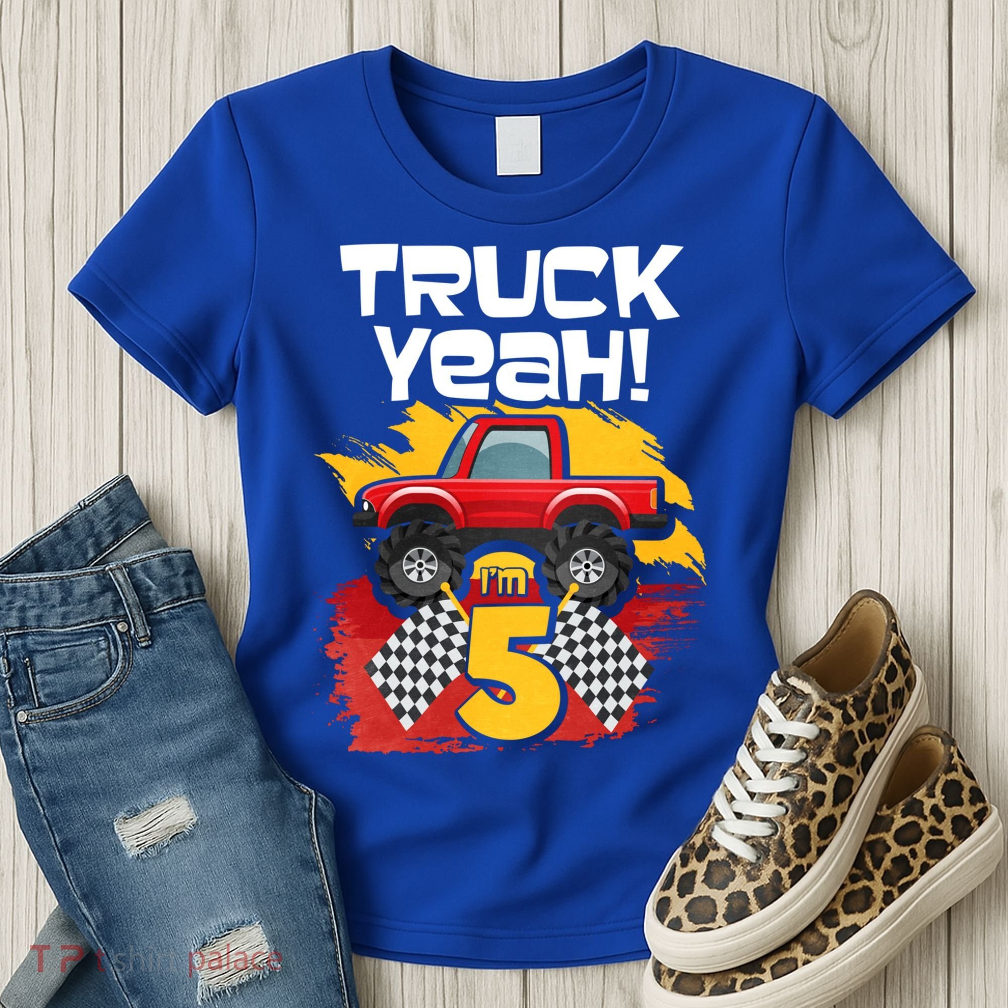 Truck Yeah Im 5 Funny Gift Women's T-Shirt