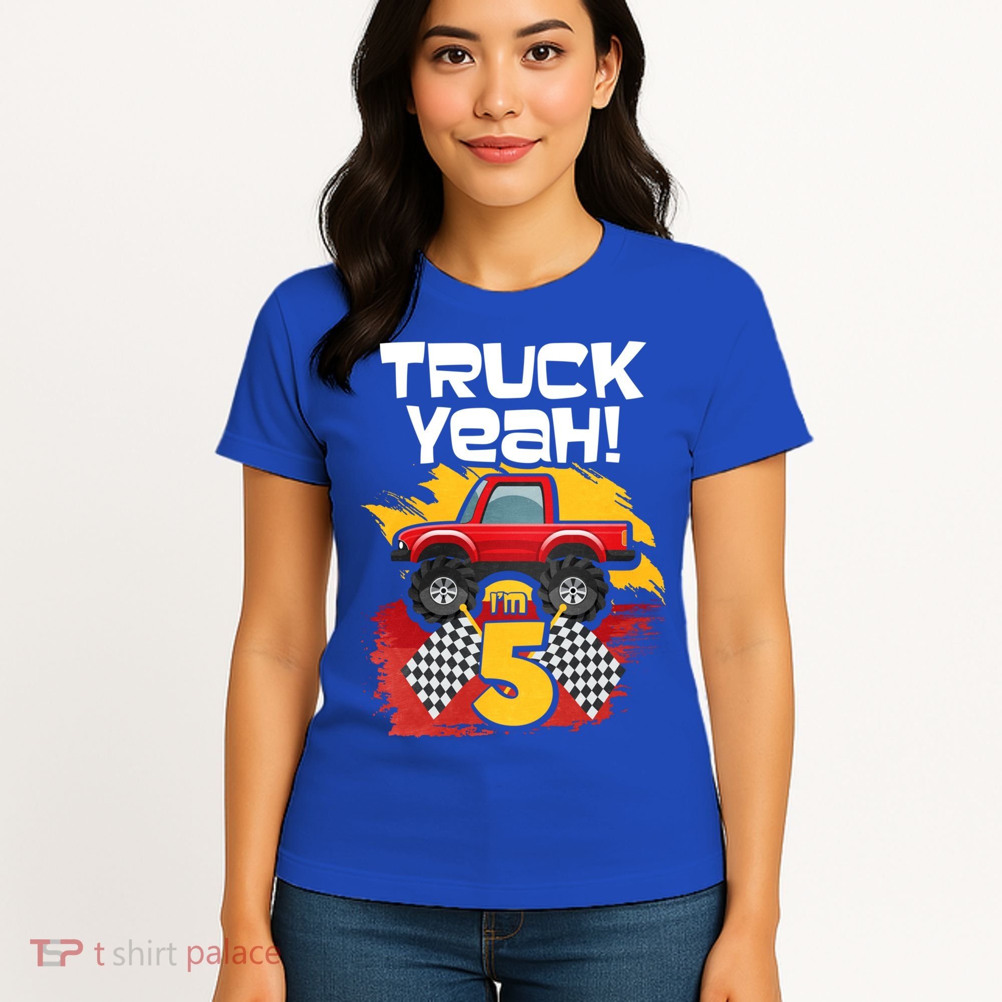 Truck Yeah Im 5 Funny Gift Women's T-Shirt
