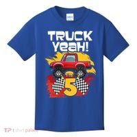 Truck Yeah Im 5 Funny Gift Kids T-Shirt thumb 0