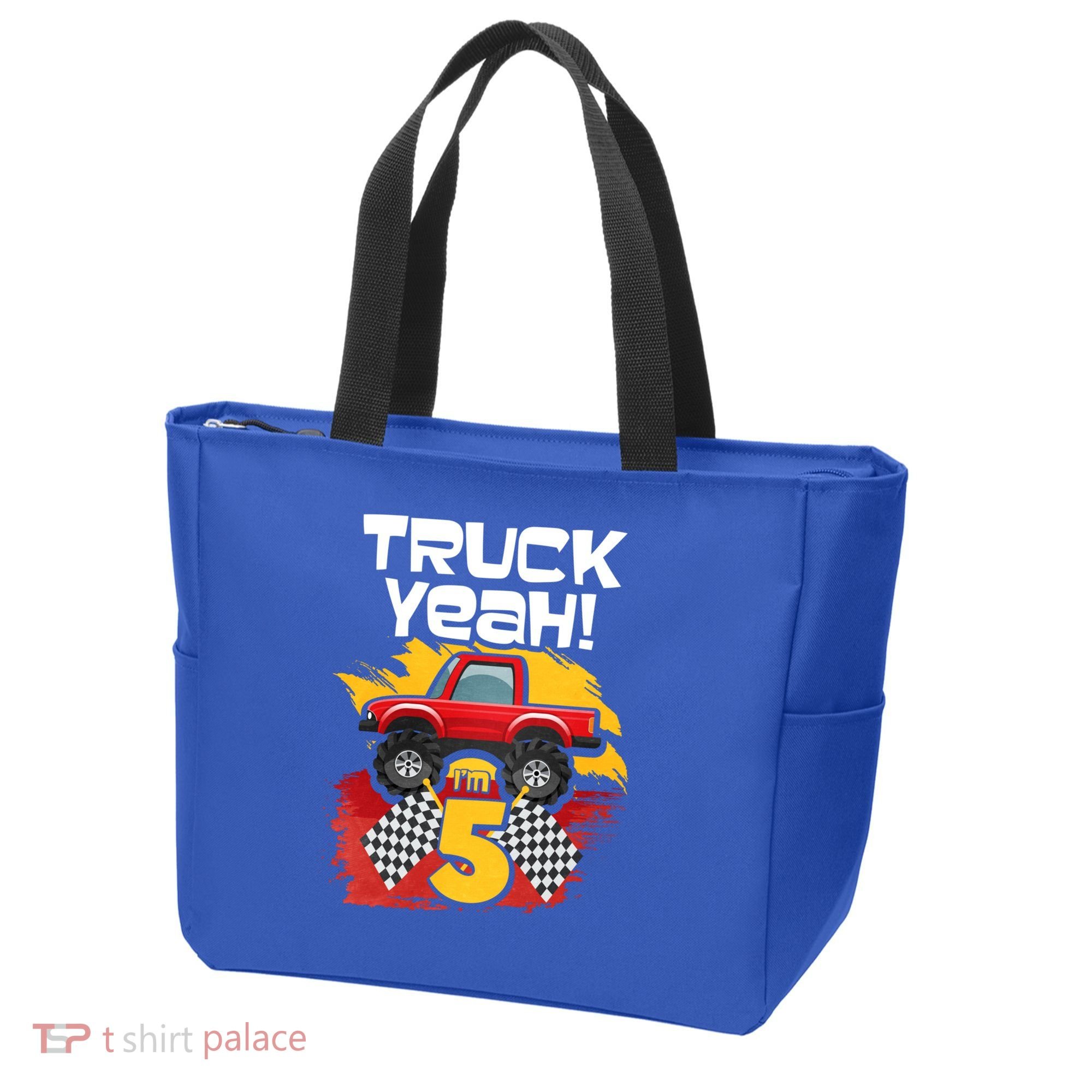 Truck Yeah Im 5 Funny Gift Tote Bag