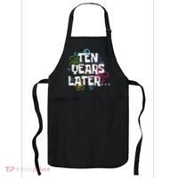 Ten Years Later Funny Meme 10 Years Old 10th Birthday Party Apron thumb 0