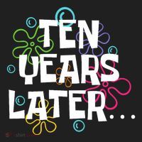 Ten Years Later Funny Meme 10 Years Old 10th Birthday Party Beanie thumb 2