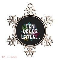 Ten Years Later Funny Meme 10 Years Old 10th Birthday Party Ornament thumb 0