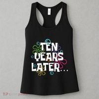 Ten Years Later Funny Meme 10 Years Old 10th Birthday Party Women's Tank Top thumb 3