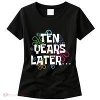 Ten Years Later Funny Meme 10 Years Old 10th Birthday Party Women's T-Shirt thumb 0