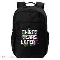 Thirty Years Later Funny 30 Year Old 30th Birthday Party Backpack thumb 0