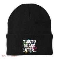Thirty Years Later Funny 30 Year Old 30th Birthday Party Beanie thumb 0
