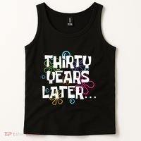 Thirty Years Later Funny 30 Year Old 30th Birthday Party Tank Top thumb 2