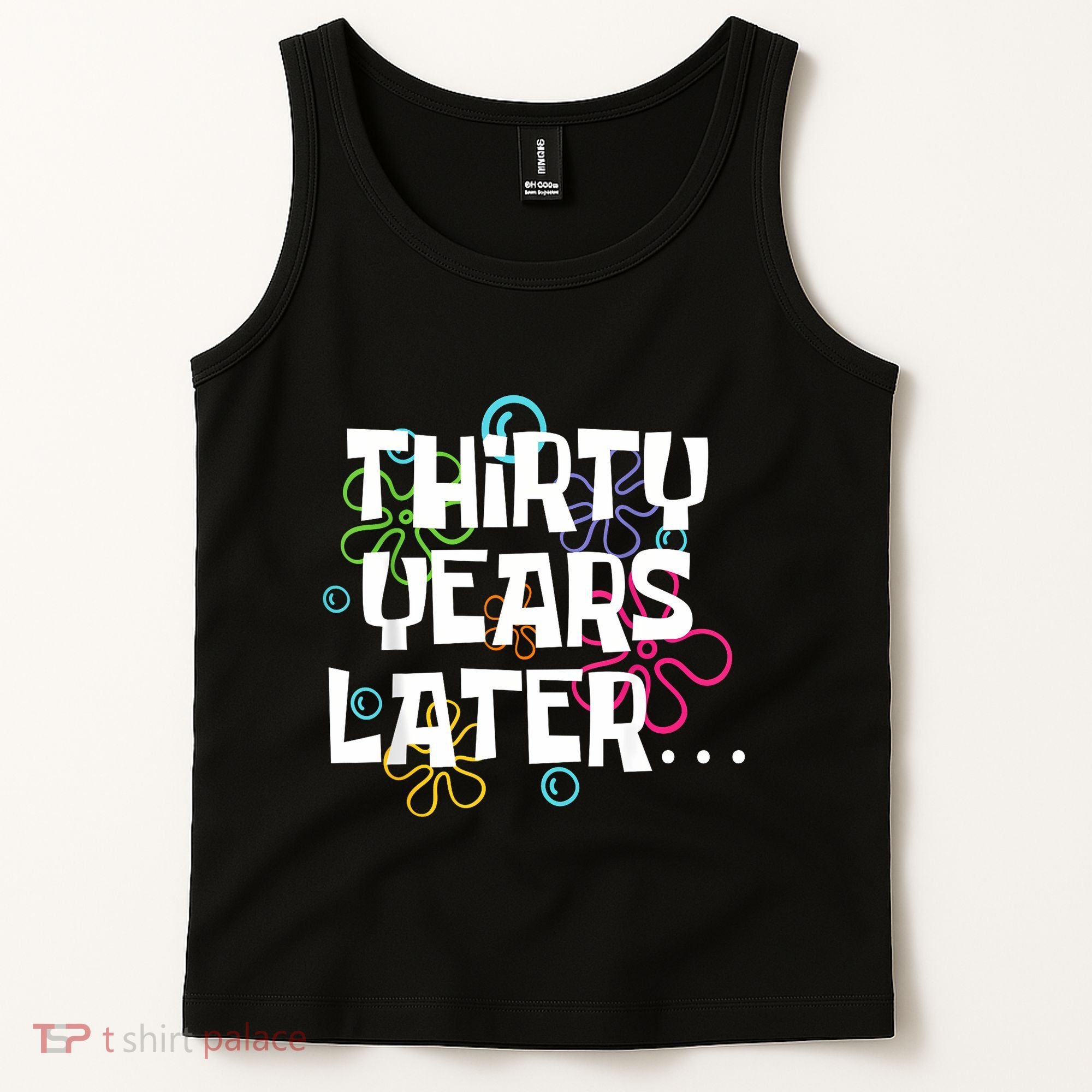 Thirty Years Later Funny 30 Year Old 30th Birthday Party Tank Top