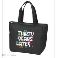 Thirty Years Later Funny 30 Year Old 30th Birthday Party Tote Bag thumb 3