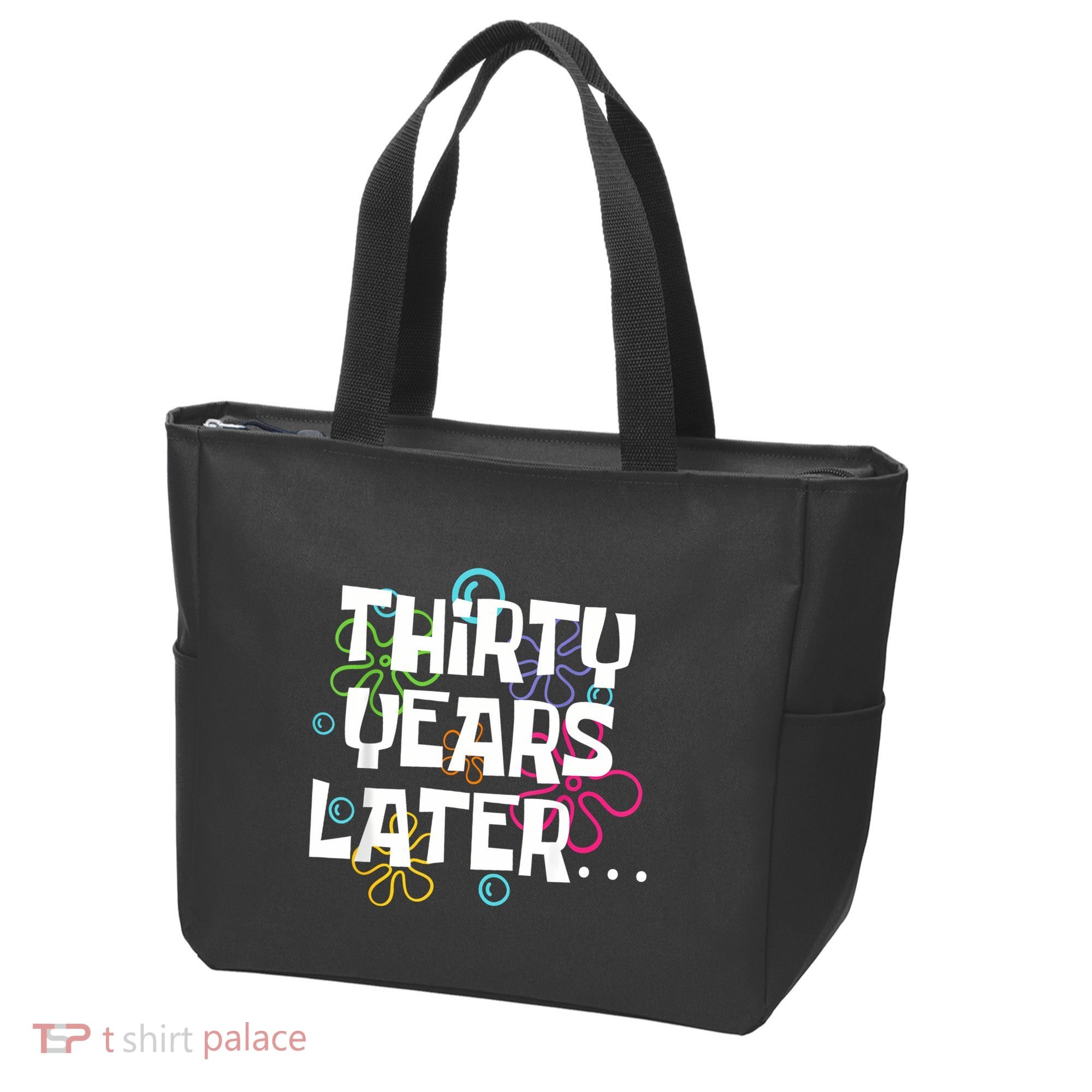 Thirty Years Later Funny 30 Year Old 30th Birthday Party Tote Bag