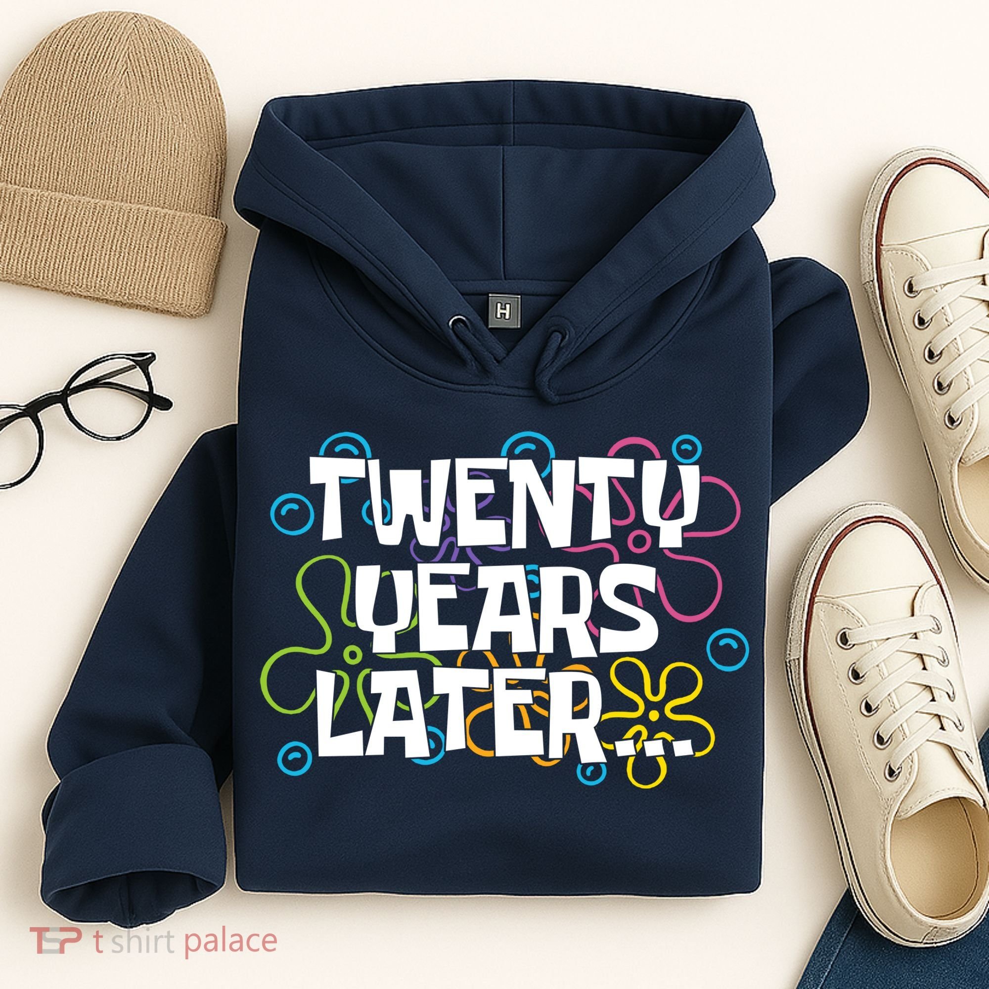 Twenty Years Later Funny 20th Birthday Gift Hoodie