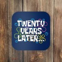 Twenty Years Later Funny 20th Birthday Gift Coaster thumb 0